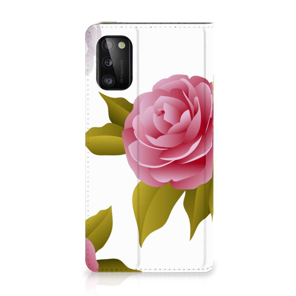 Samsung Galaxy A41 Smart Cover Roses - B2C Telecom