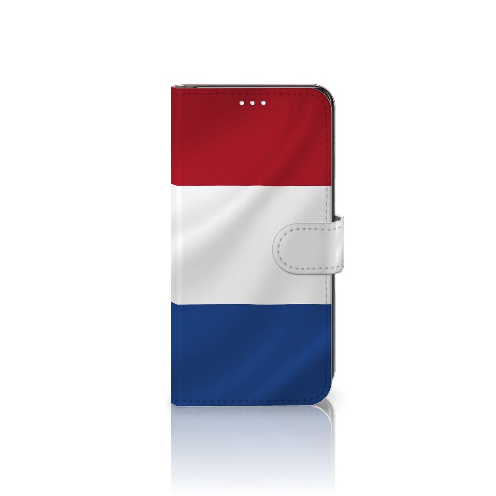 Samsung Galaxy S21 FE Bookstyle Case Nederlandse Vlag met design van de Nederlandse vlag