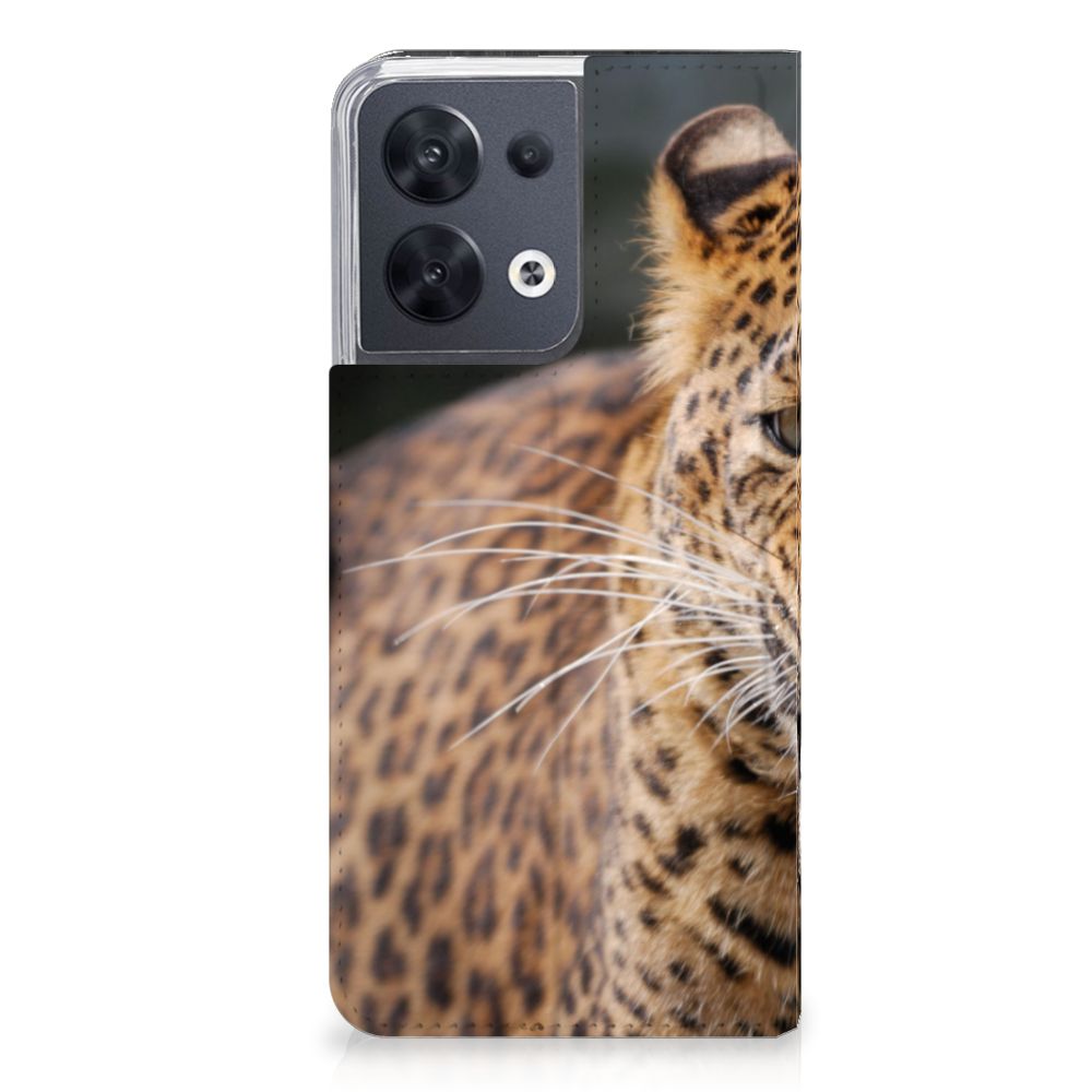 OPPO Reno8 Hoesje maken Luipaard - B2C Telecom