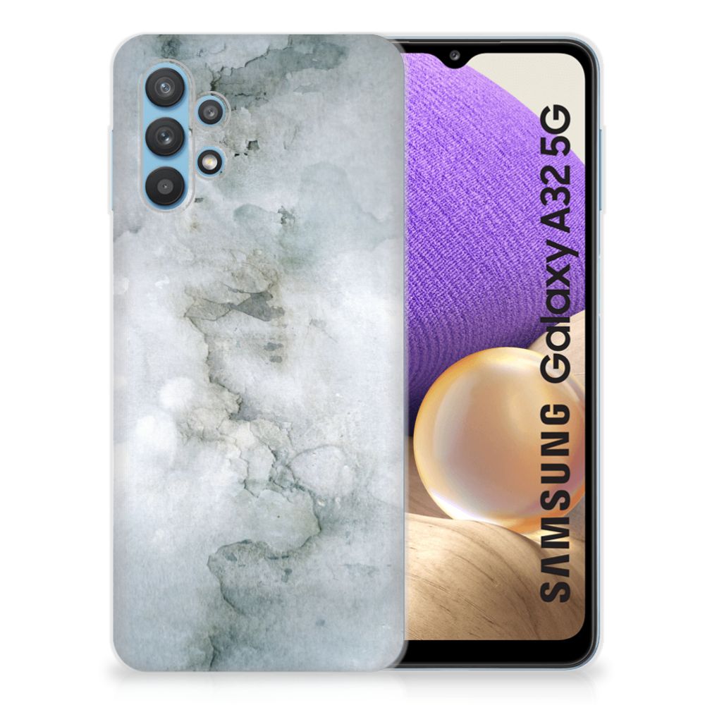 Hoesje maken Samsung Galaxy A32 5G Painting Grey B2C Telecom