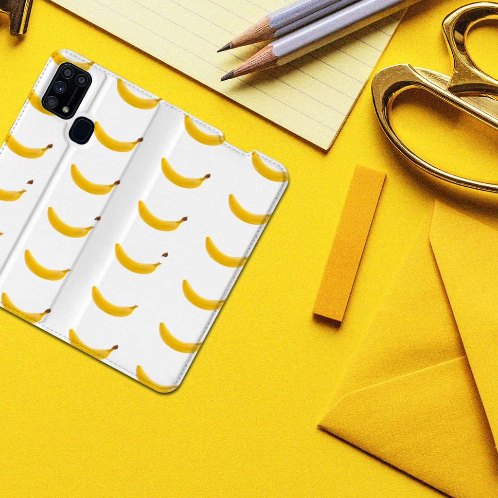 Samsung Galaxy M31 Flip Style Cover Banana - B2C Telecom
