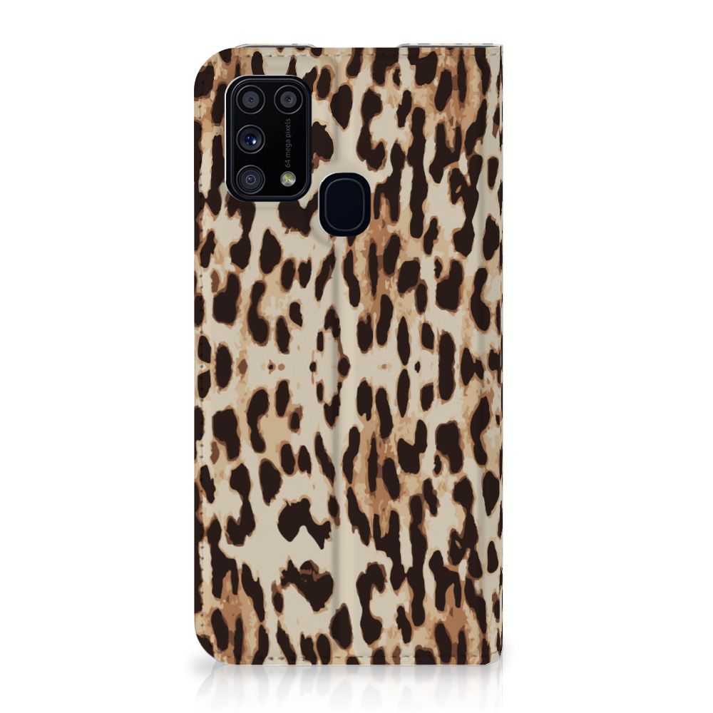 Samsung Galaxy M31 Hoesje maken Leopard - B2C Telecom
