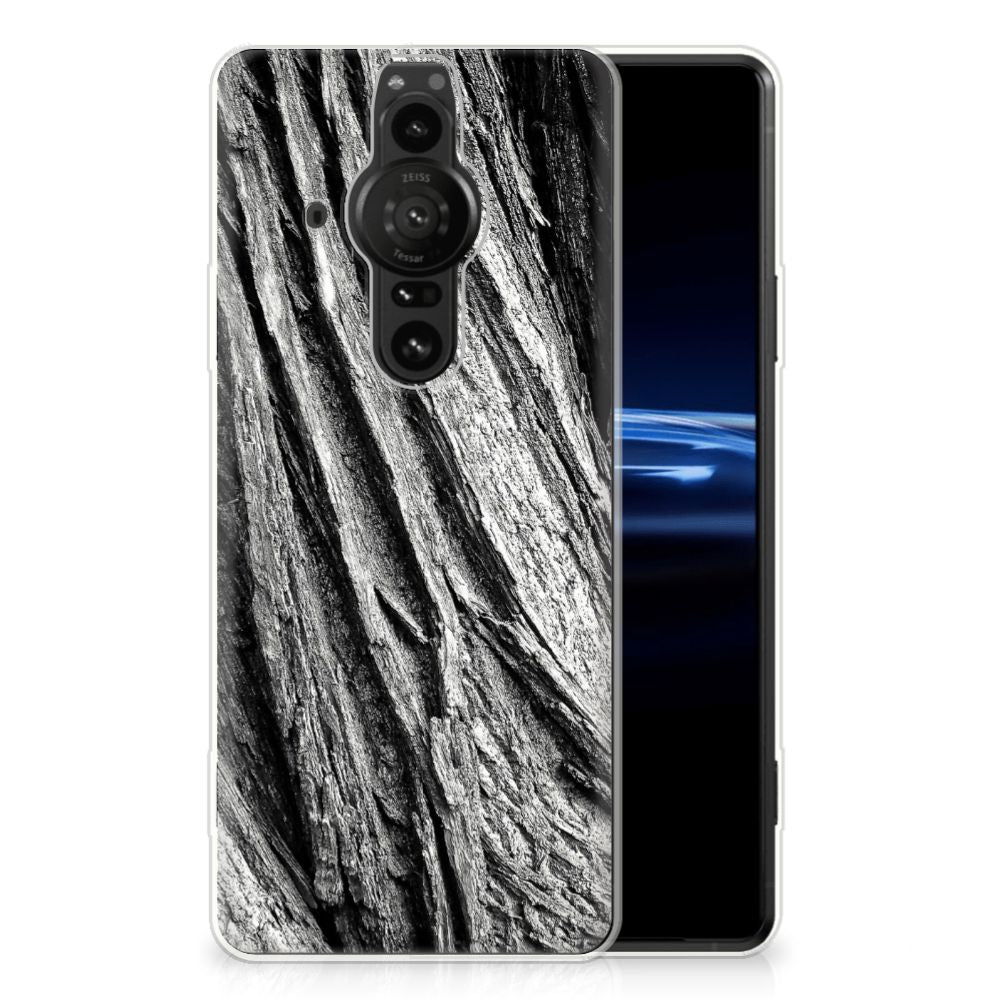 Bumper Hoesje Sony Xperia Pro-I Boomschors Grijs