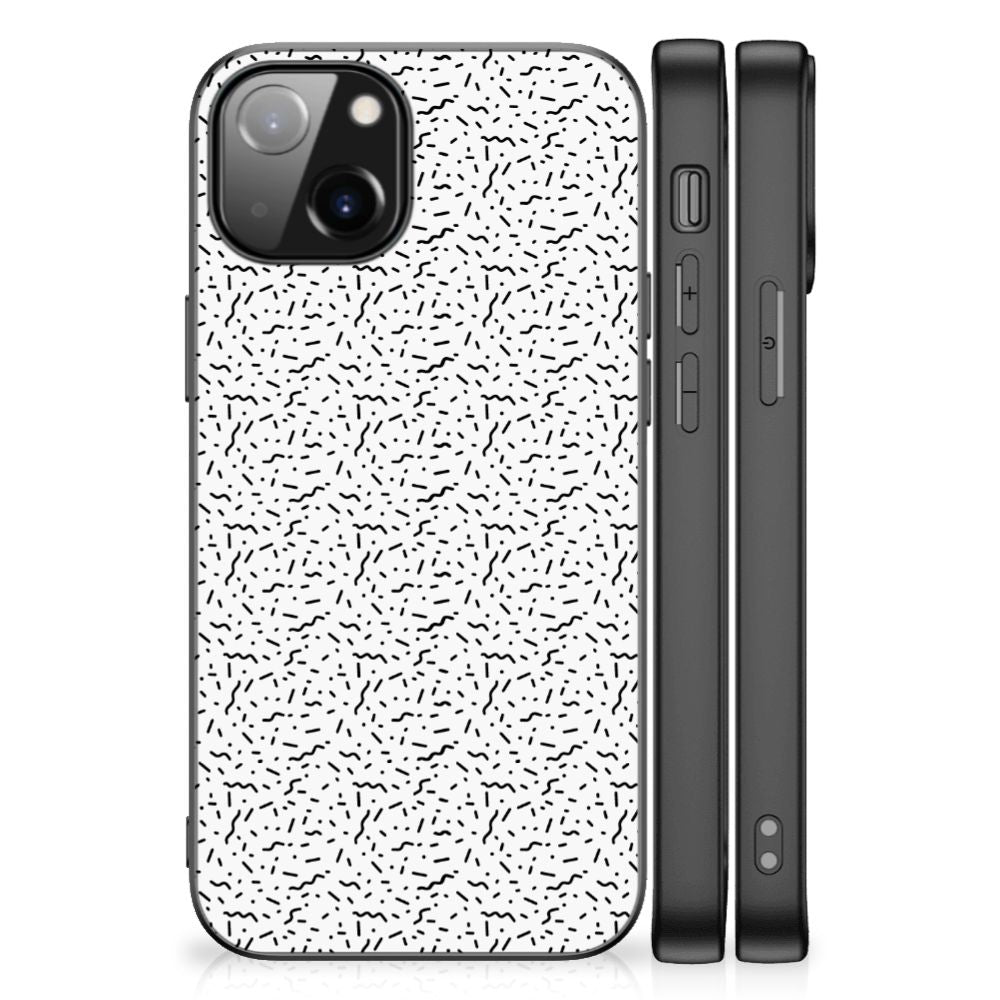 Apple iPhone 13 Back Case Stripes Dots B2C Telecom