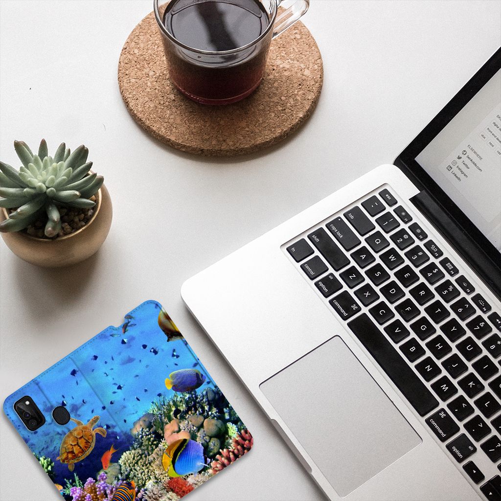 Samsung Galaxy M30s | M21 Hoesje maken Vissen - B2C Telecom