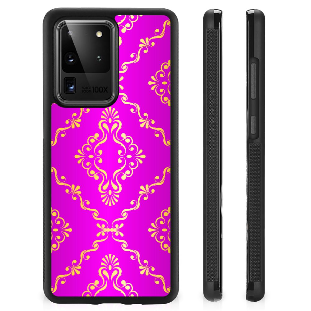 Hoesje TPU Samsung Galaxy S20 Ultra Barok Roze B2C Telecom