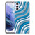 Samsung Galaxy S21 Plus TPU bumper Waves Blue B2C Telecom