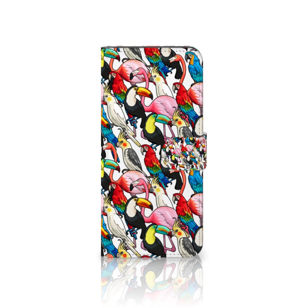 Samsung Galaxy S21 Plus Telefoonhoesje met Pasjes Birds