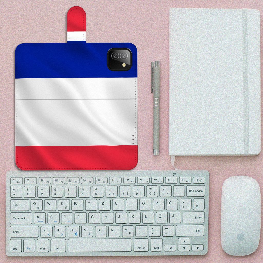 Samsung Galaxy A03 Bookstyle Case Frankrijk