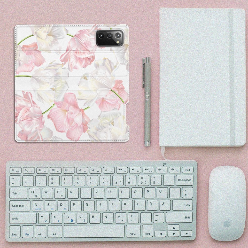Samsung Galaxy Note20 Smart Cover Lovely Flowers - B2C Telecom