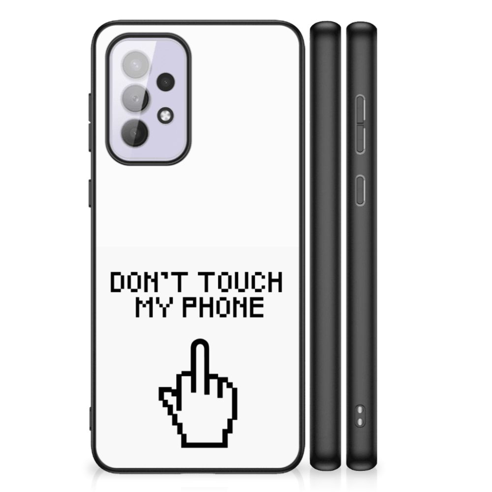 Samsung Galaxy A33 5G Telefoon Hoesje Finger Don't Touch My Phone B2C Telecom