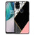 OnePlus Nord N10 5G Backcover Zwart Roze Vormen