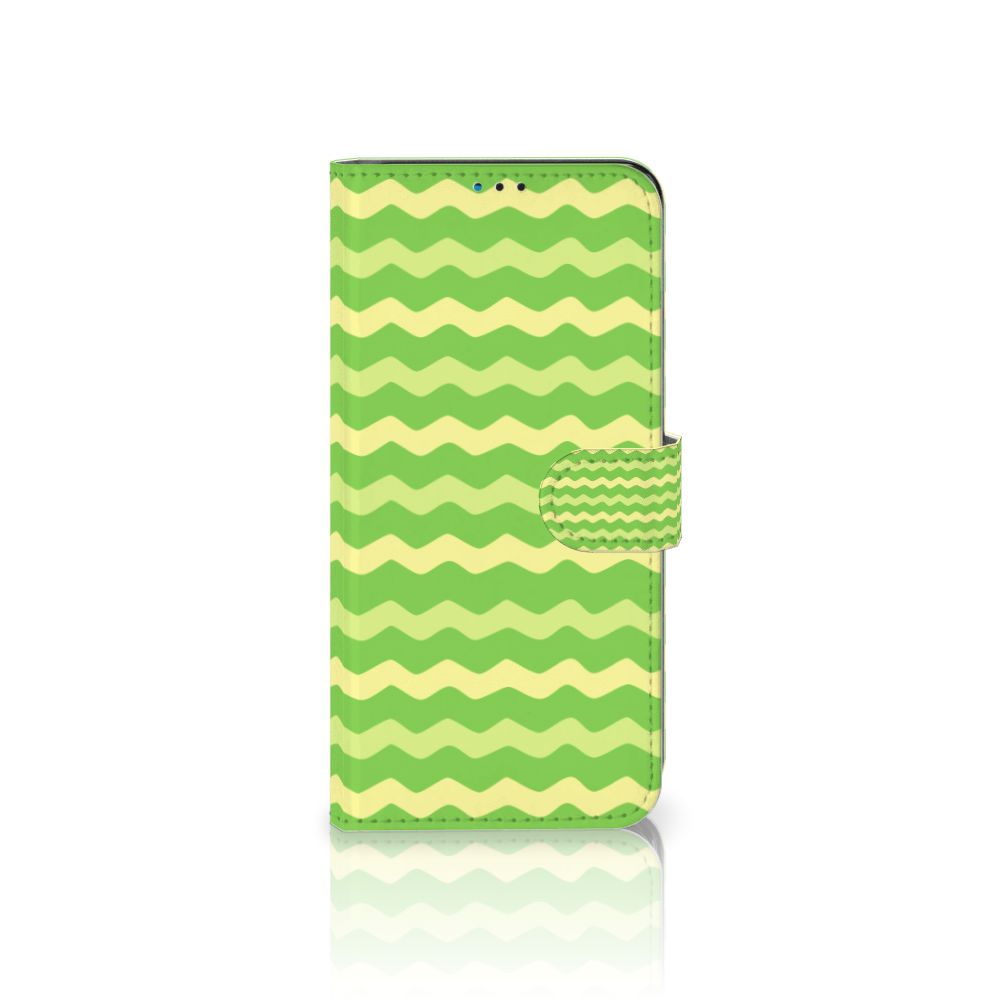 Motorola Moto G9 Play | E7 Plus Telefoon Hoesje Waves Green