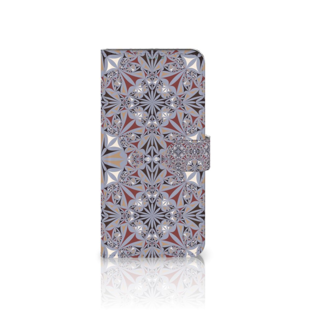 Nokia X10 | Nokia X20 Bookcase Flower Tiles