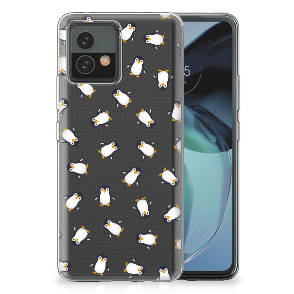 TPU bumper voor Motorola Moto G72 Pinguïn B2C Telecom