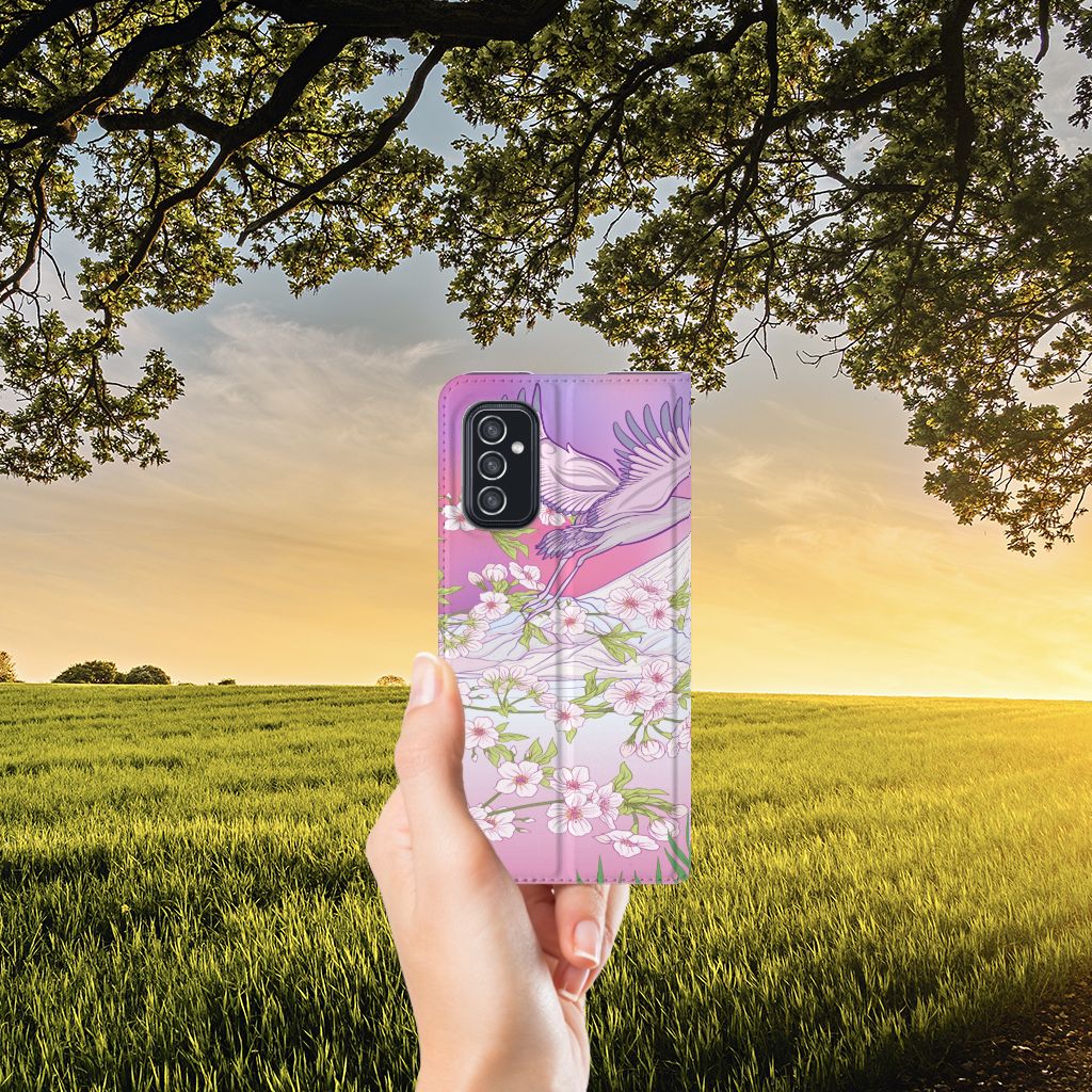 Samsung Galaxy M52 Hoesje maken Bird Flying - B2C Telecom