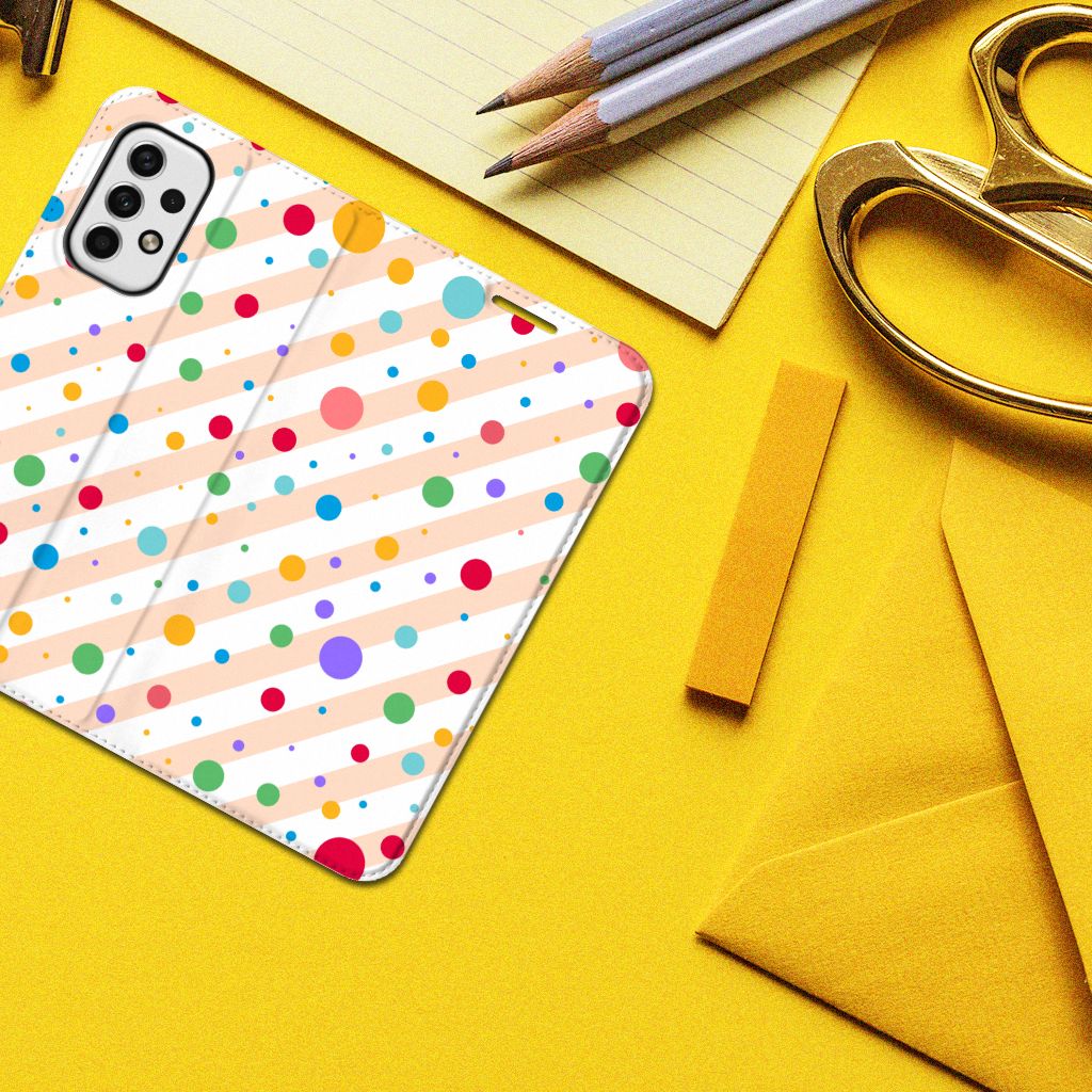 Samsung Galaxy A23 Hoesje met Magneet Dots - B2C Telecom