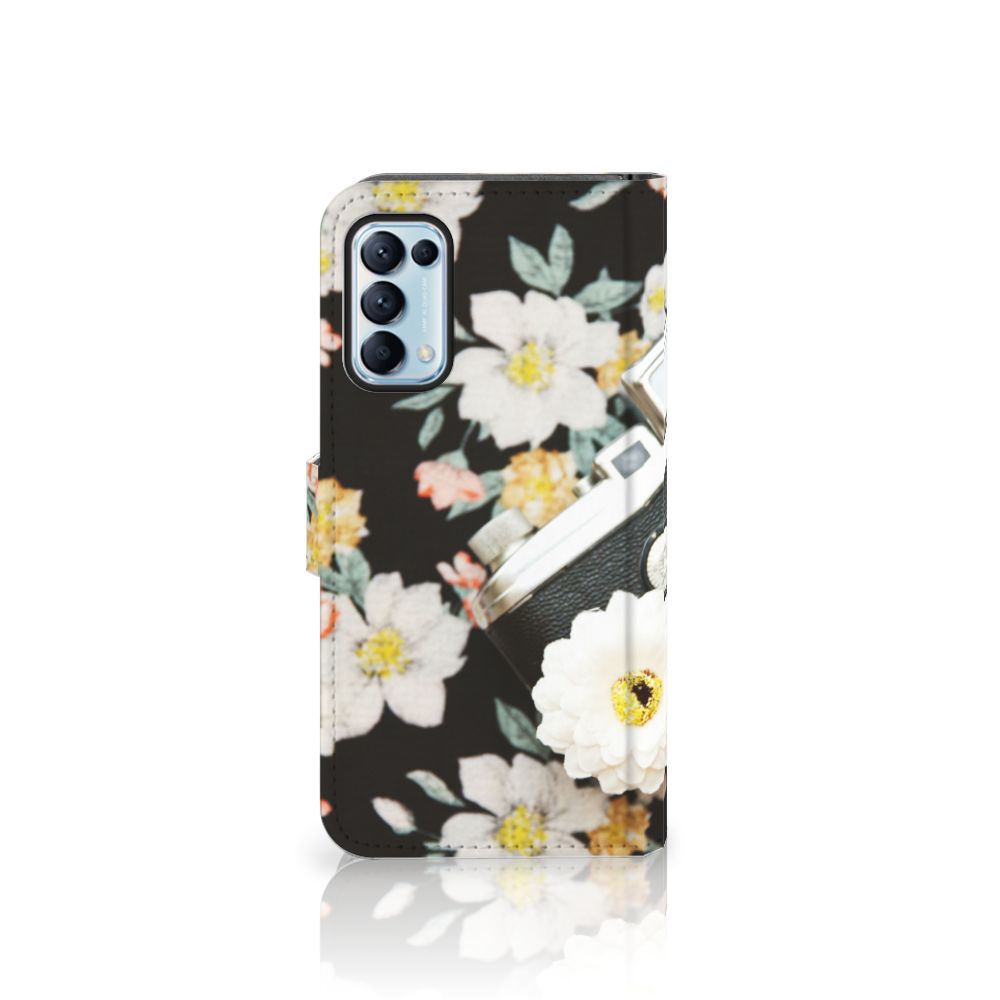 OPPO Find X3 Lite Telefoonhoesje met foto Vintage Camera