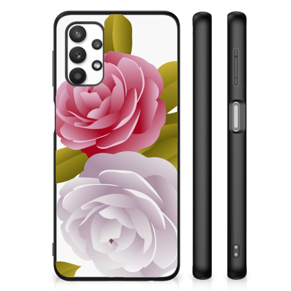 Samsung Galaxy A32 5G Bloemen Hoesje Roses B2C Telecom