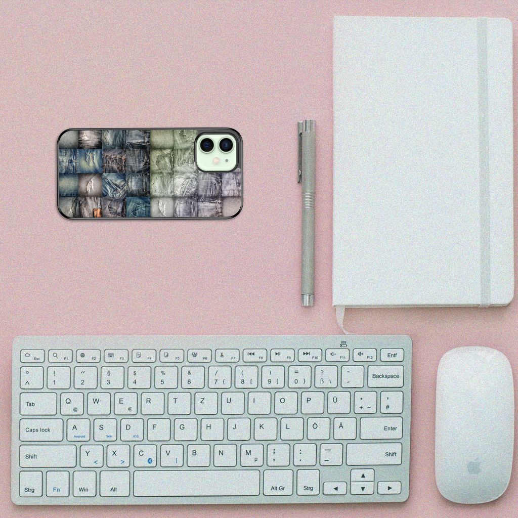 TPU Bumper Case iPhone 12 Mini Spijkerbroeken B2C Telecom
