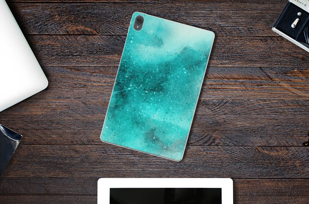 Tablethoes Lenovo Tab P11 | P11 Plus Painting Blue - B2C Telecom