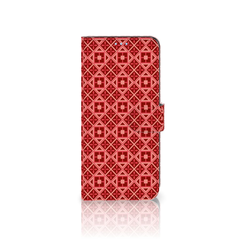 OPPO A74 4G Telefoon Hoesje Batik Rood