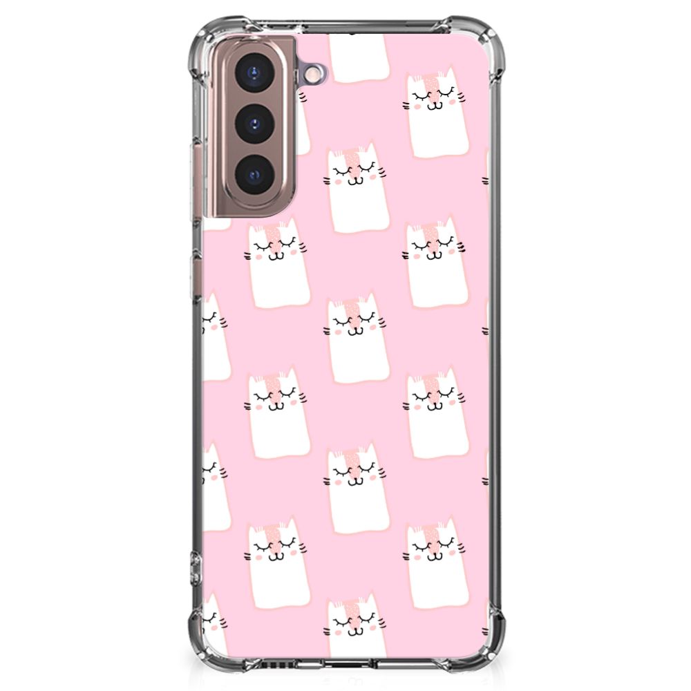 Samsung Galaxy S21 Plus Case Anti-shock Sleeping Cats B2C Telecom