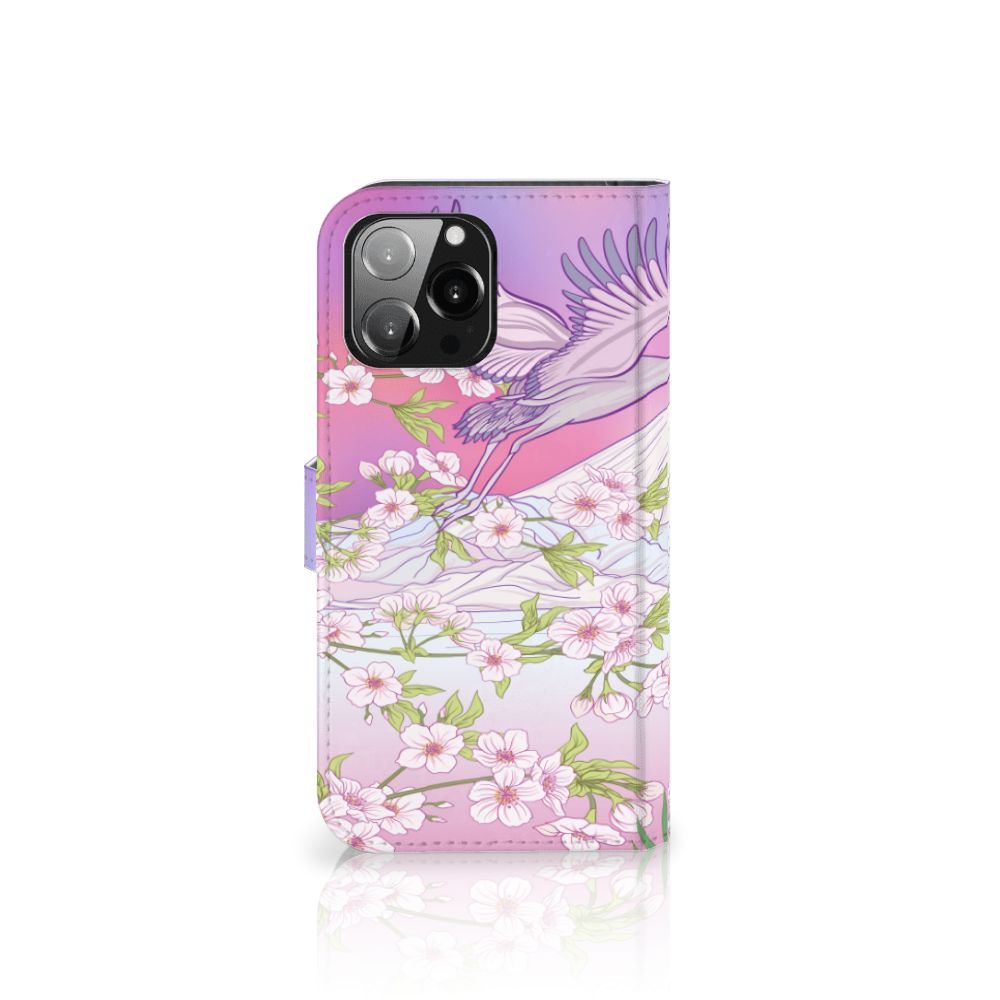 iPhone 13 Pro Max Telefoonhoesje met Pasjes Bird Flying