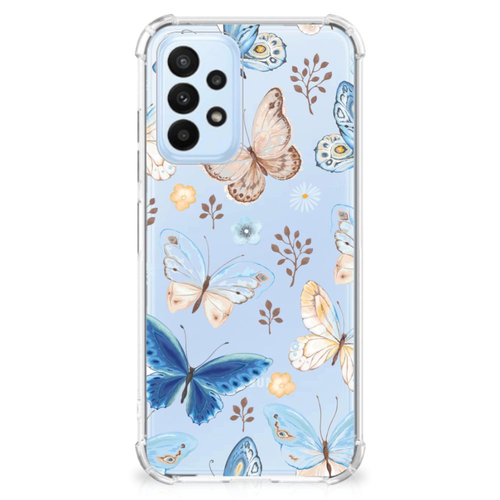 Case Anti-shock voor Samsung Galaxy A23 Vlinder - B2C Telecom