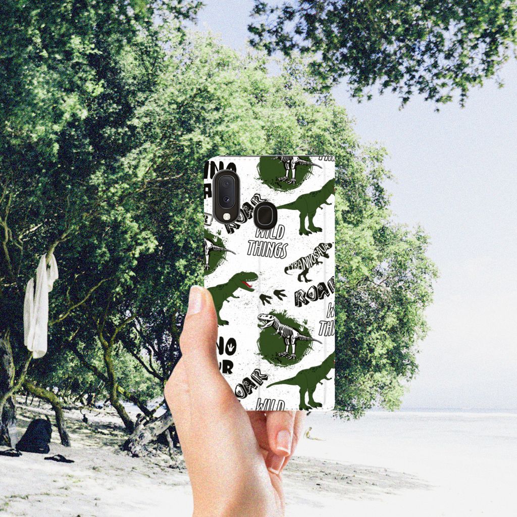 Hoesje maken voor Samsung Galaxy A20e Dinosaurus - B2C Telecom