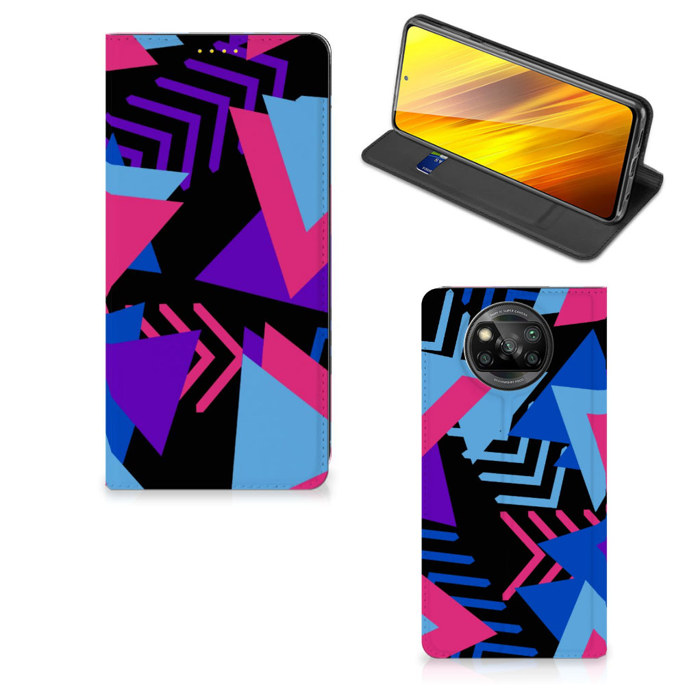 Xiaomi Poco X3 Pro | Poco X3 Stand Case Funky Triangle