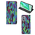 OnePlus 9 Pro Stand Case Abstract Green Blue - B2C Telecom
