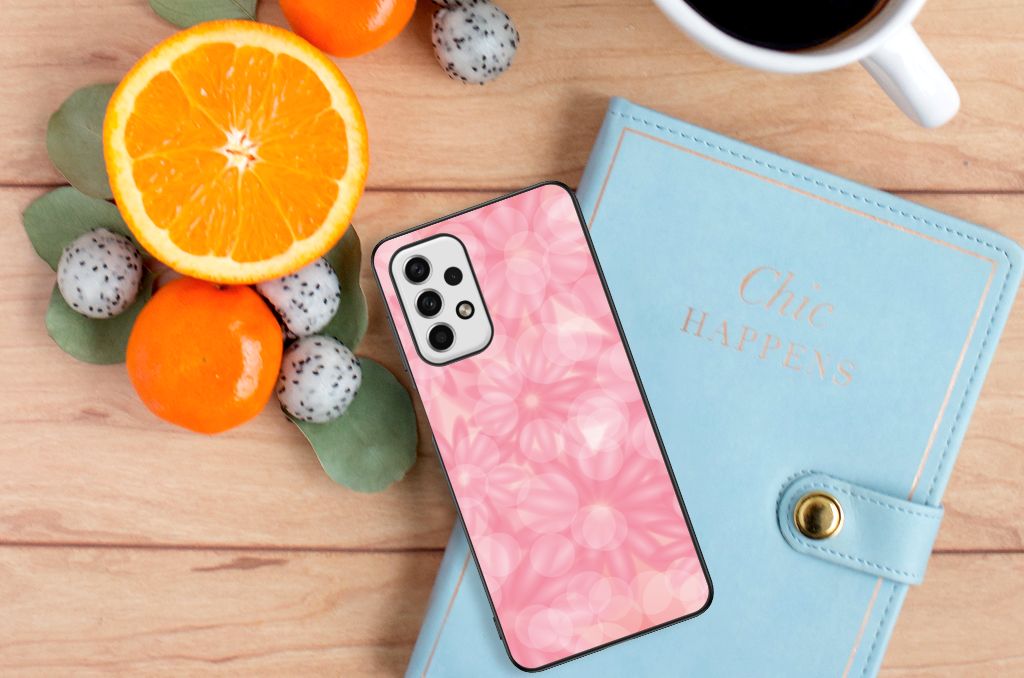 Samsung Galaxy A23 Bloemen Hoesje Spring Flowers B2C Telecom