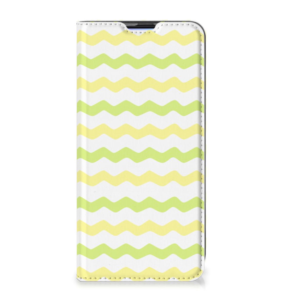 Xiaomi Redmi K20 Pro Hoesje met Magneet Waves Yellow - B2C Telecom