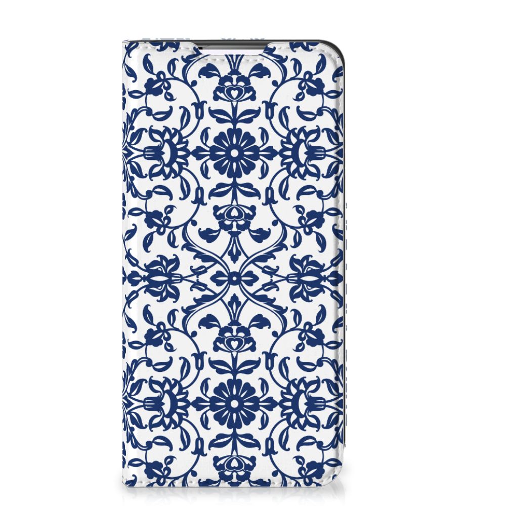 Samsung Galaxy S22 Plus Smart Cover Flower Blue