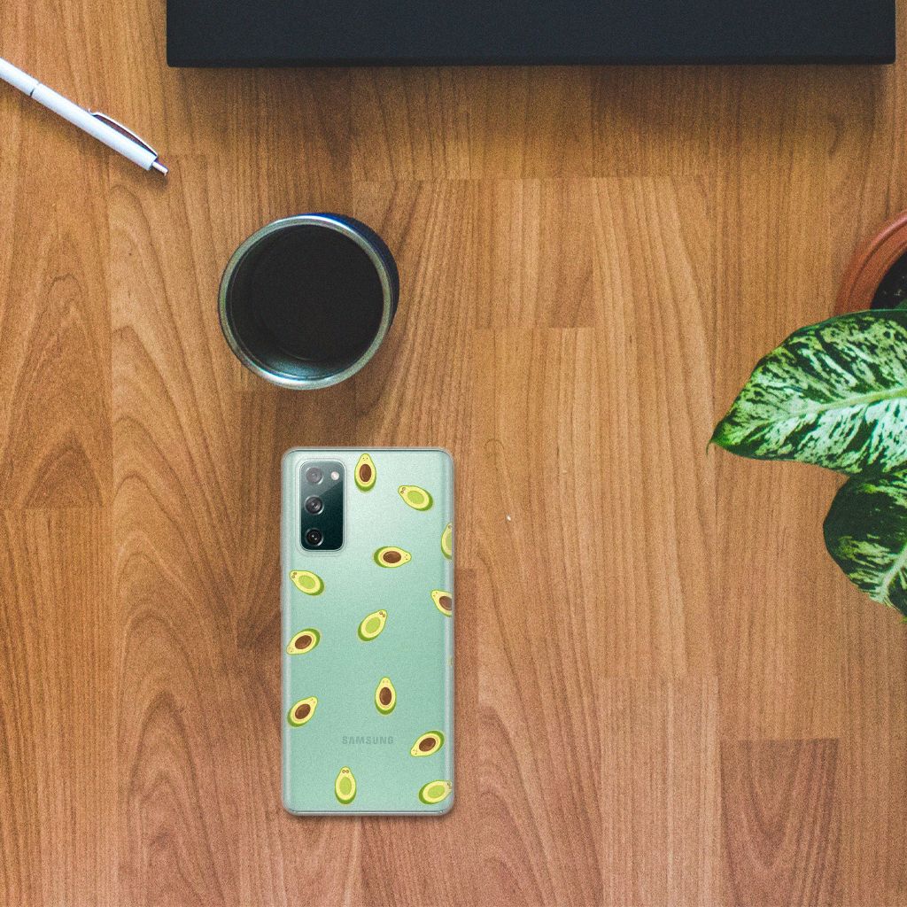 Samsung Galaxy S20 FE Siliconen Case Avocado B2C Telecom