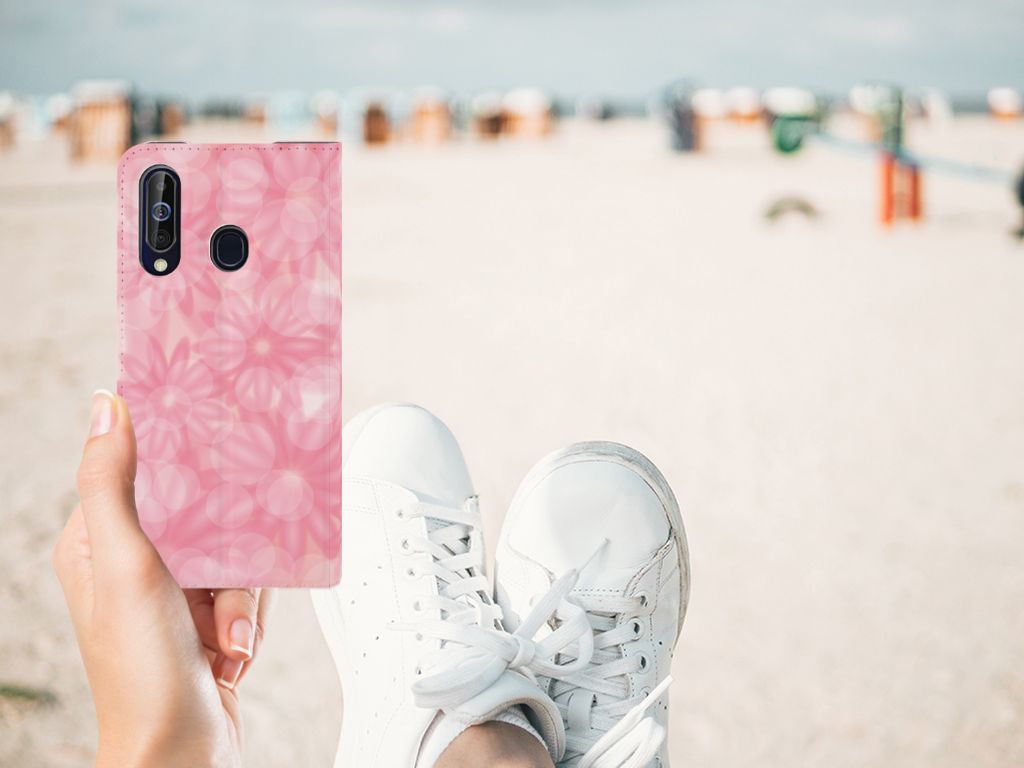 Samsung Galaxy A60 Smart Cover Spring Flowers