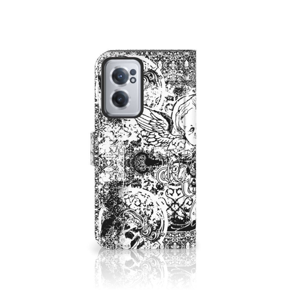 Telefoonhoesje met Naam OnePlus Nord CE 2 Skulls Angel