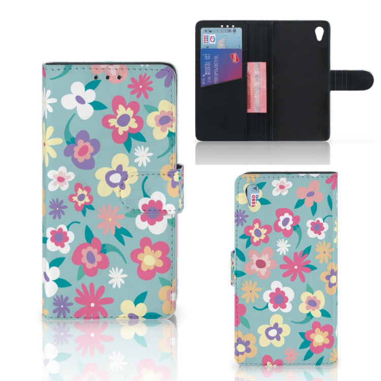 Sony Xperia Z3 Hoesje Flower Power