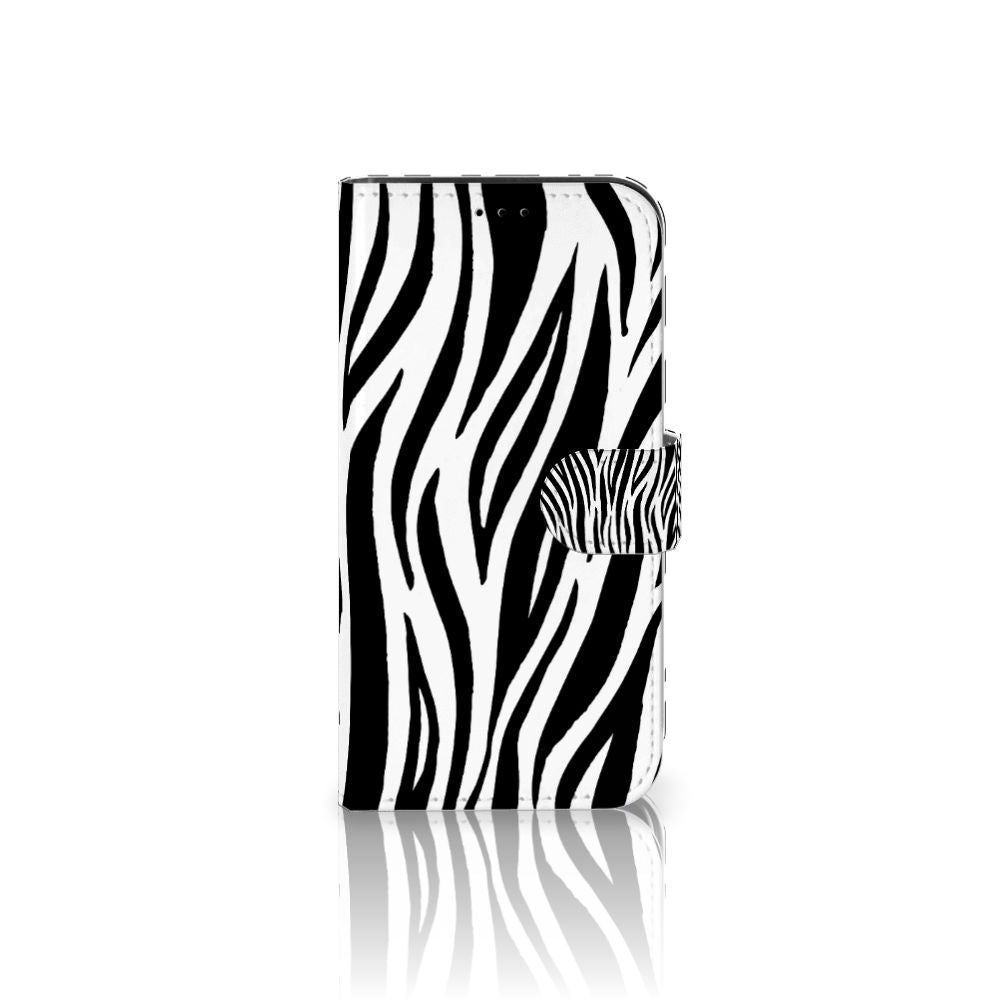iPhone 13 Pro Telefoonhoesje met Pasjes Zebra