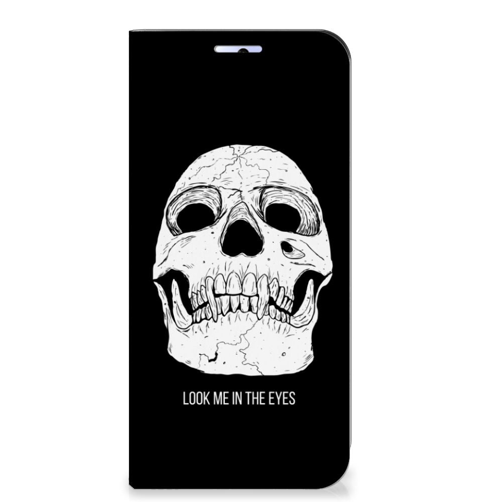 Mobiel BookCase Motorola Moto G31 | G41 Skull Eyes - B2C Telecom