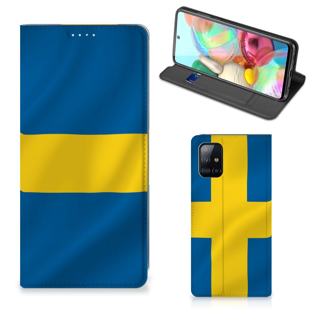 Samsung Galaxy A71 Standcase Zweden