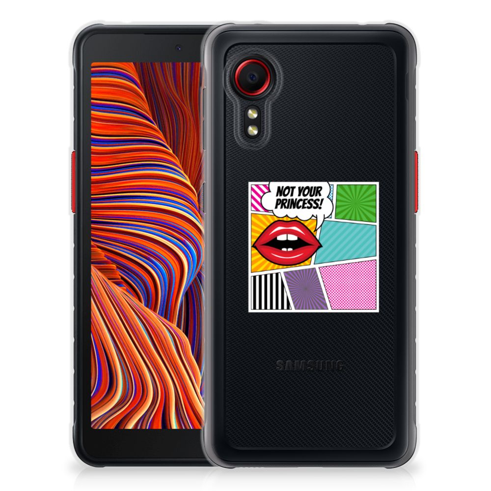 Samsung Galaxy Xcover 5 Silicone Back Cover Popart Princess B2C Telecom