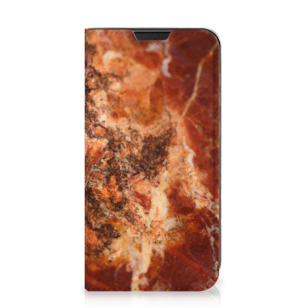 Samsung Galaxy Xcover 5 Standcase Marmer Bruin - B2C Telecom