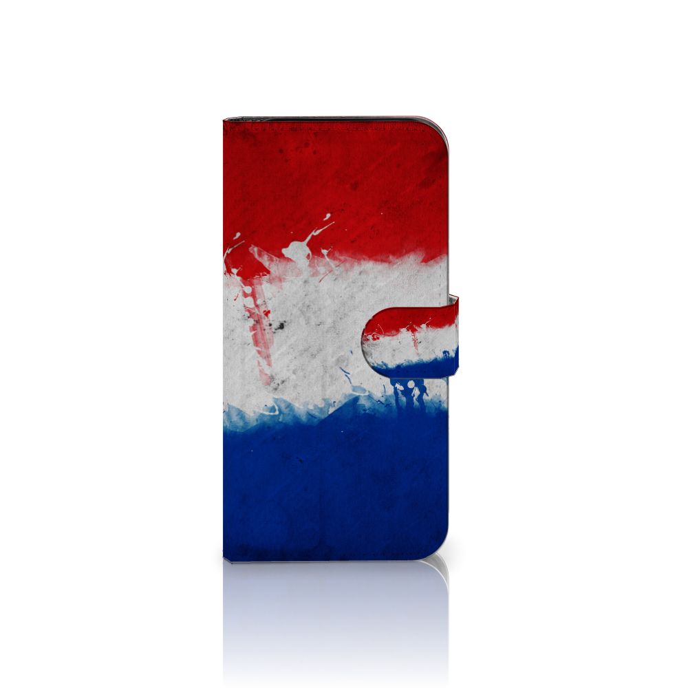 Google Pixel 9 | 9 Pro Bookstyle Case Nederland met artistieke Nederlandse vlag
