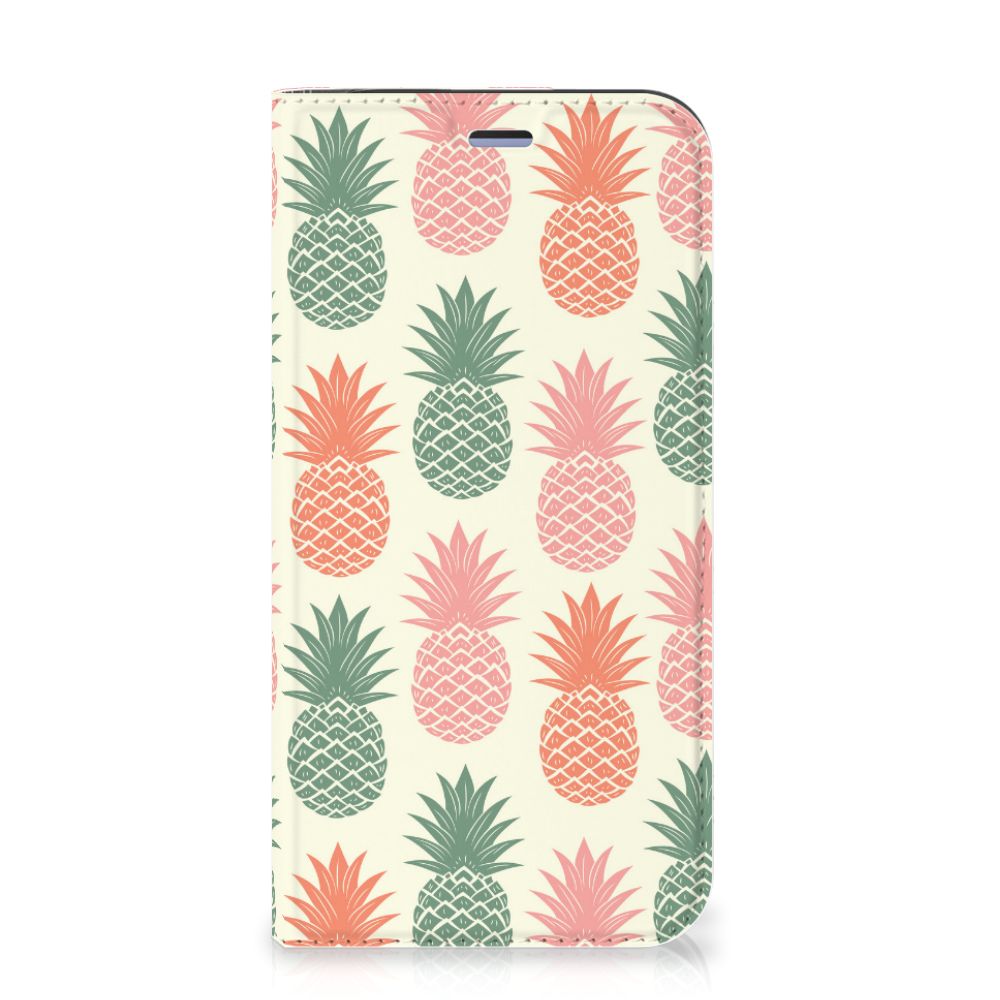 iPhone 12 Mini Flip Style Cover Ananas - B2C Telecom