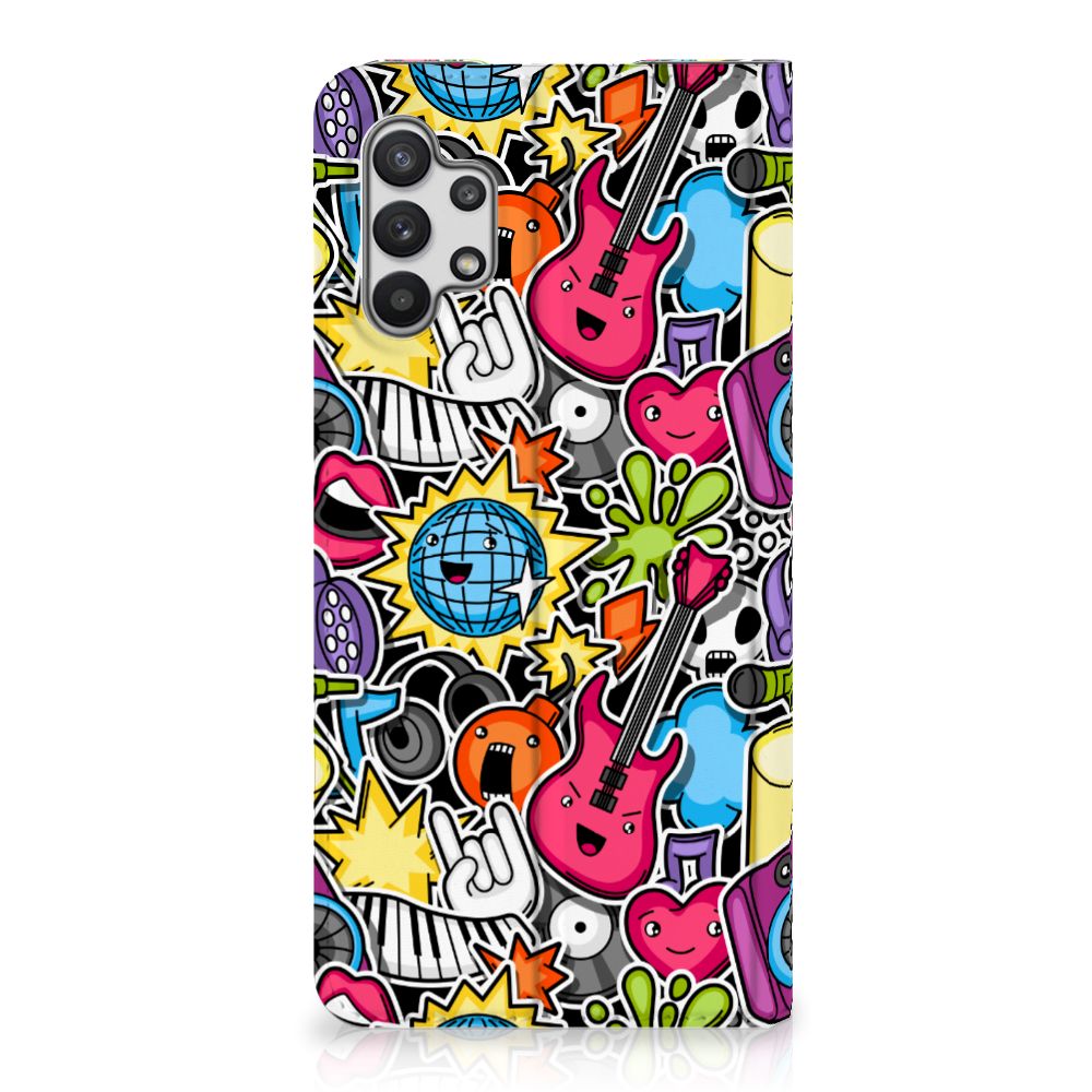 Samsung Galaxy A32 5G Hippe Standcase Punk Rock - B2C Telecom