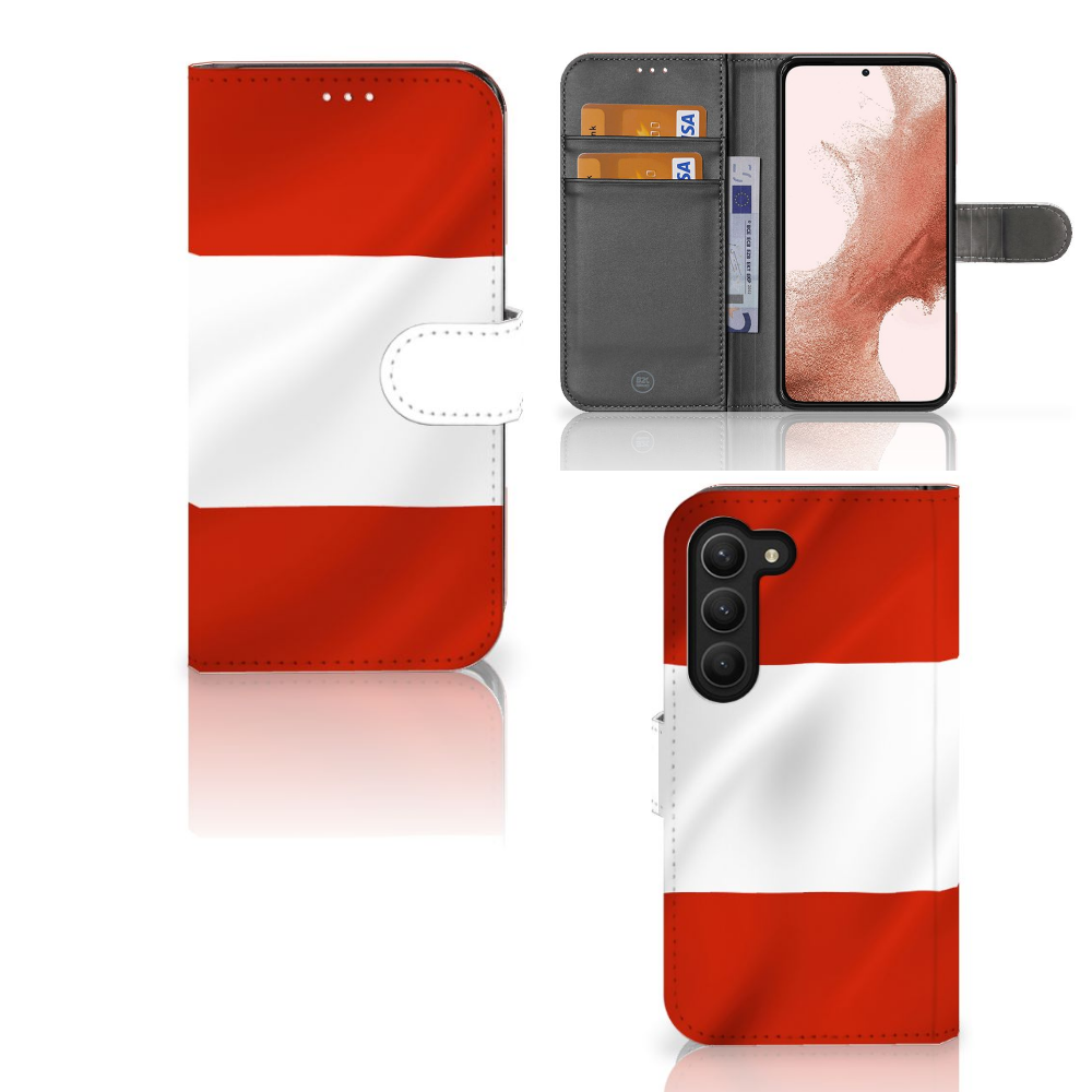 Samsung Galaxy S23 Bookstyle Case Oostenrijk
