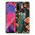 OPPO A74 5G | A54 5G TPU Hoesje Pauw met Bloemen