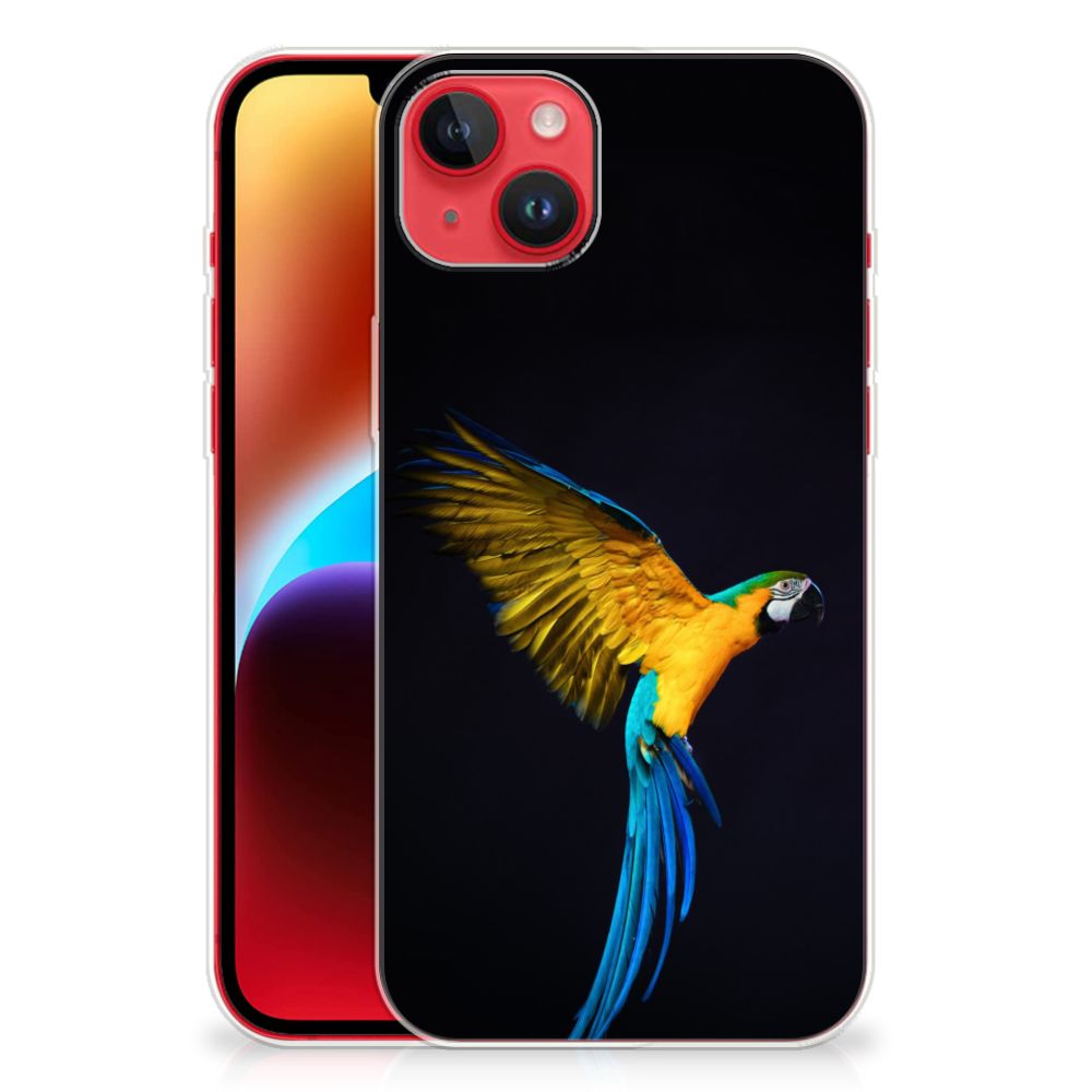 iPhone 14 Plus TPU Hoesje Papegaai